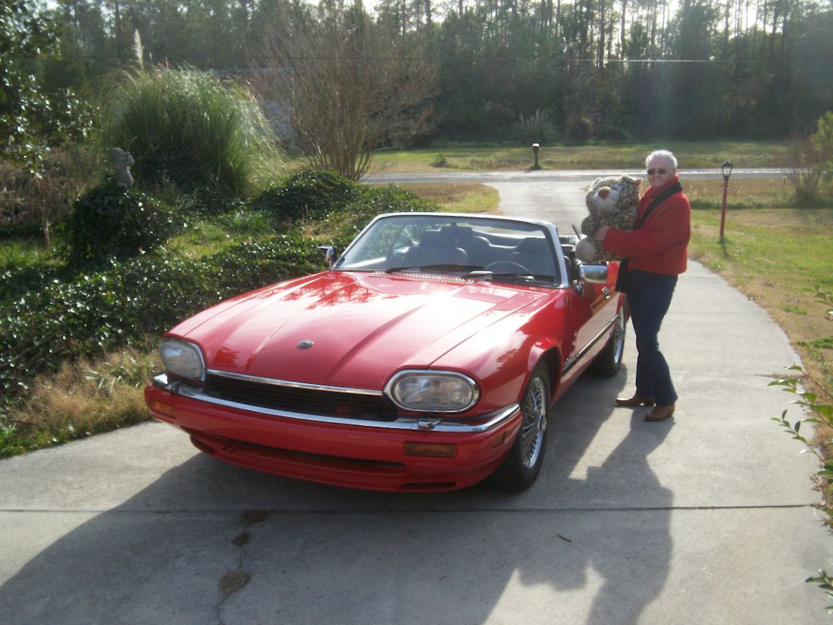 OLD AND NEWER  (wire wheels,  1994 XJS)