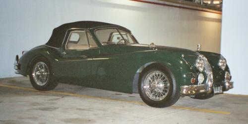 Dick and Samantha Geoghegan's Award Winning XK140