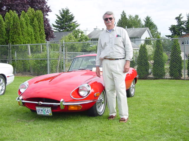H.C.Stearns 2005 North American Champion E Type, and himself. (provisional)