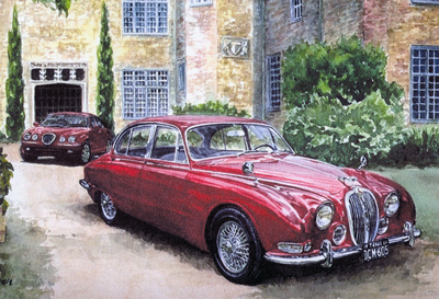 Wally Davis’ 1966 Jaguar Mark II, 3.8L “S” Type, # P1B79407DN