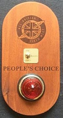 The WWABFM's People's Choice award also had a toggle switch for the light.