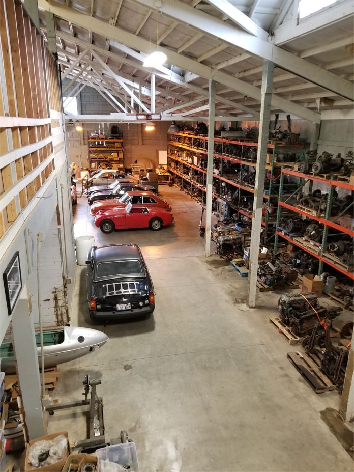 A gazillion parts and a few cars for sale.