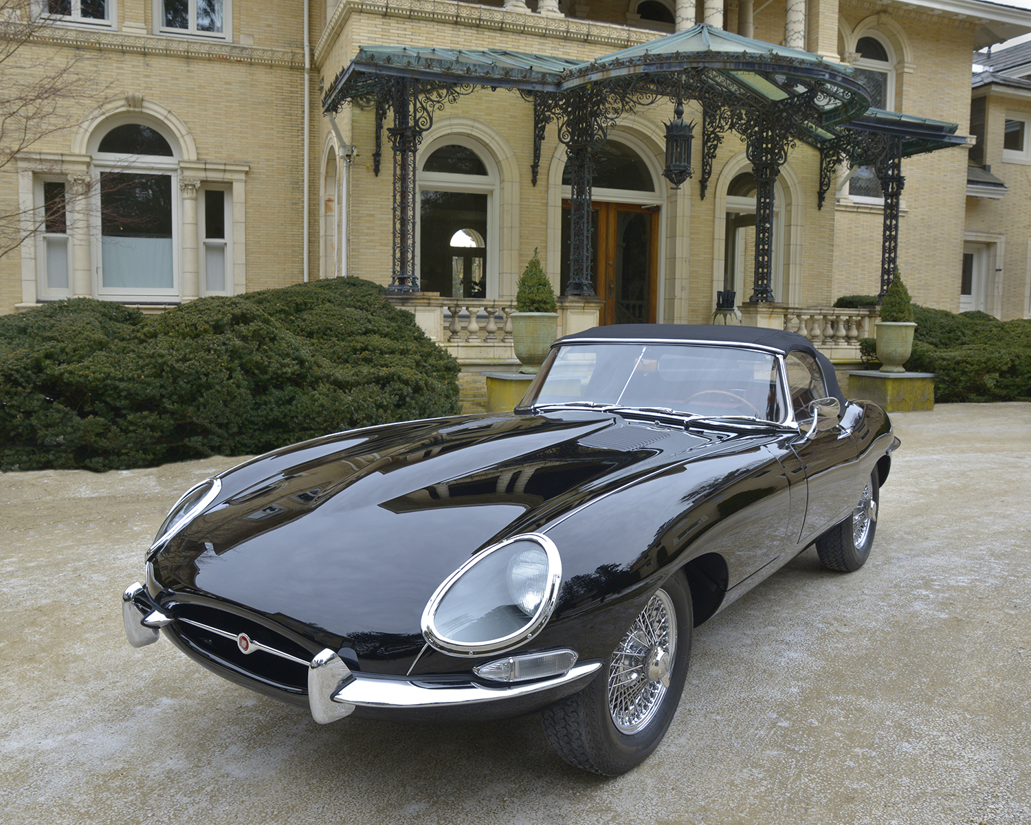 67 etype jag front