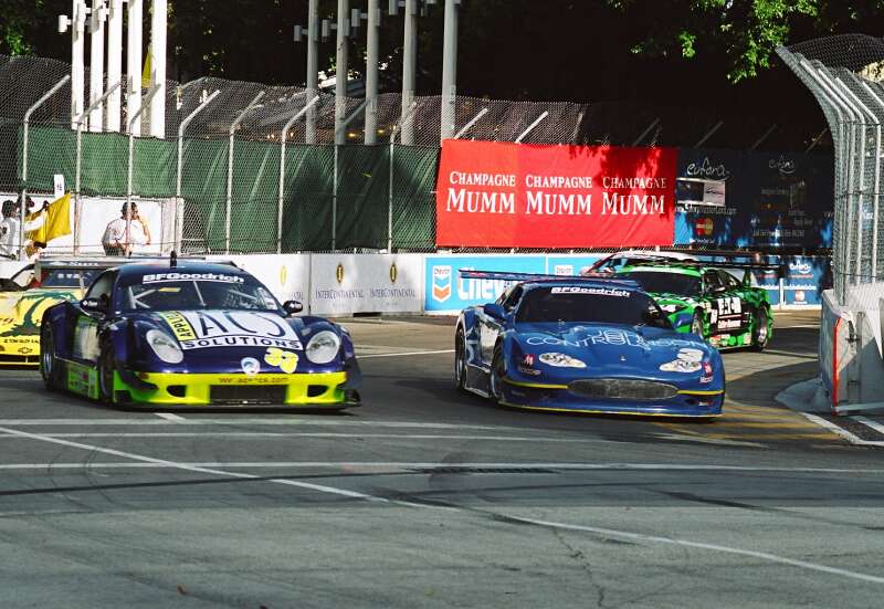 Trans Am XKRs at the Grand Prix of the Americas in Miami