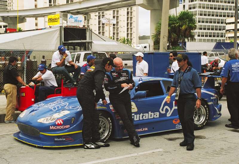 Trans Am XKRs at the Grand Prix of the Americas in Miami