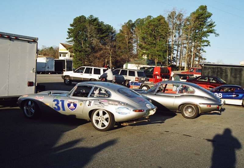 The Silver Hammer and the Silver Rocket at Road Atlanta