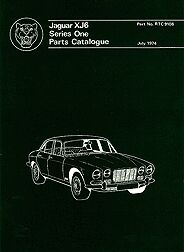 XJ6 Series I. Parts manual