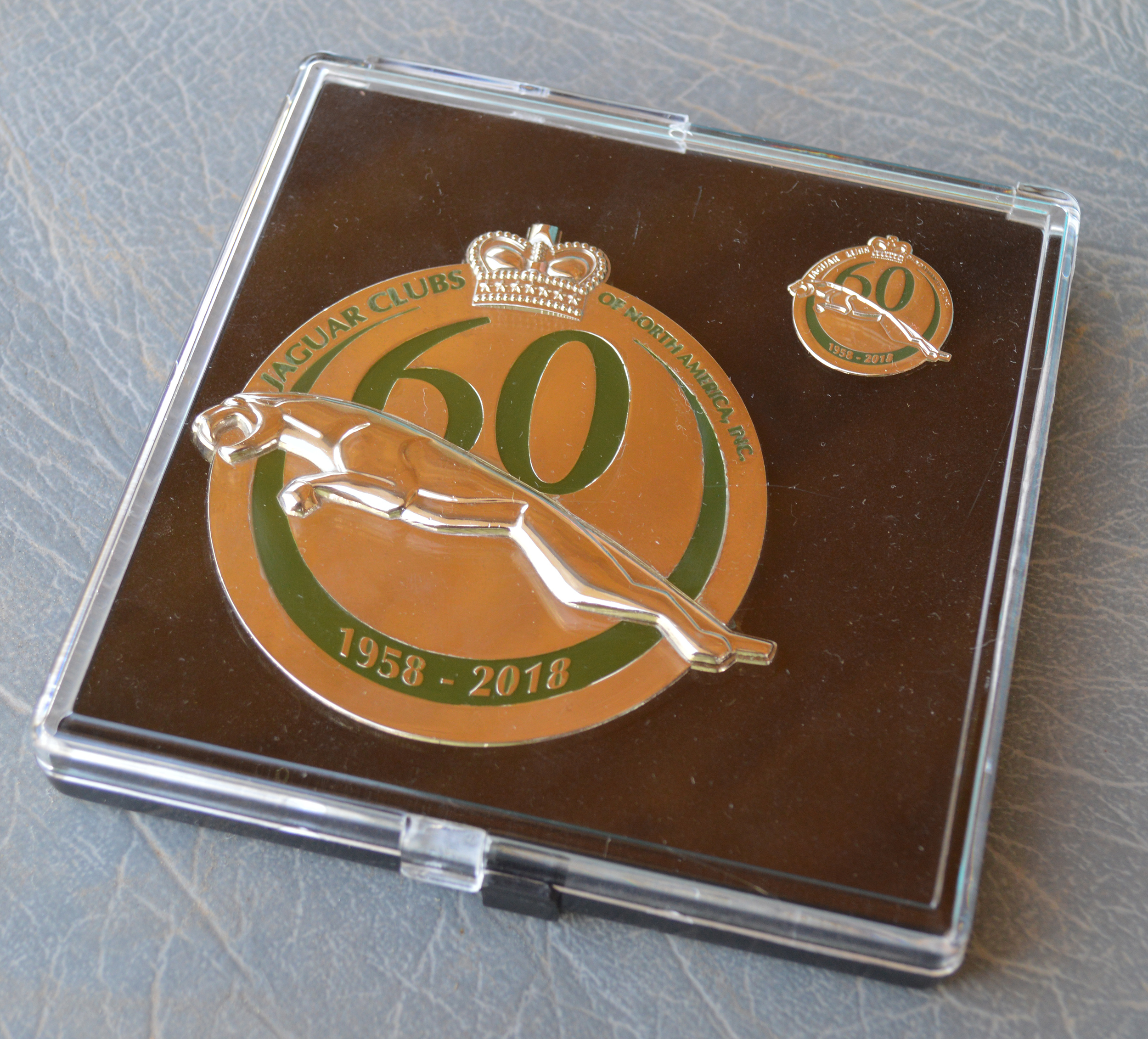 60th Badge and Pin