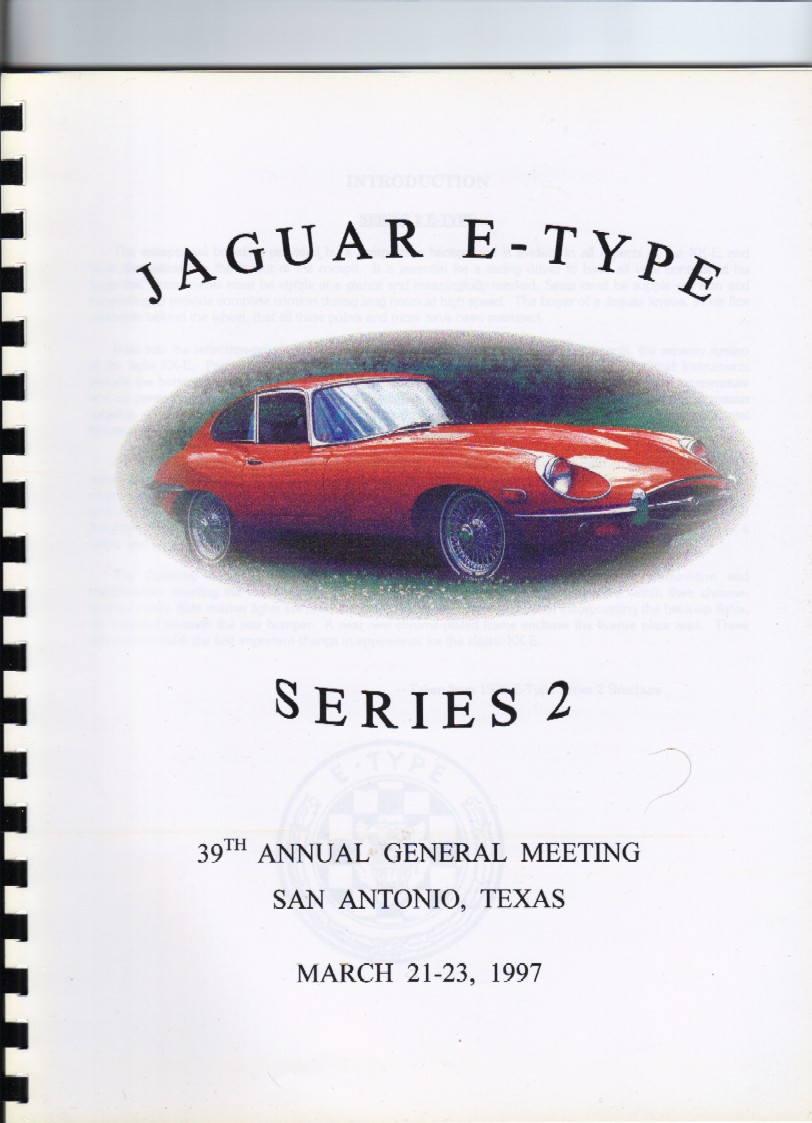 Series 2 E-Type Technical Seminar